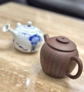 煎茶道具　急須　藤美堂